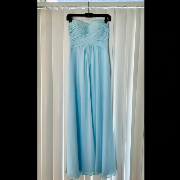 Bill Levkoff | Dresses | Bill Levkoff Light Blue Bridesmaid Dress Size 6 |  Poshmark